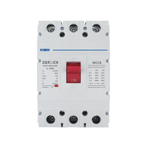 DLM1 Series 630A 3P Moulded Case Circuit Breaker