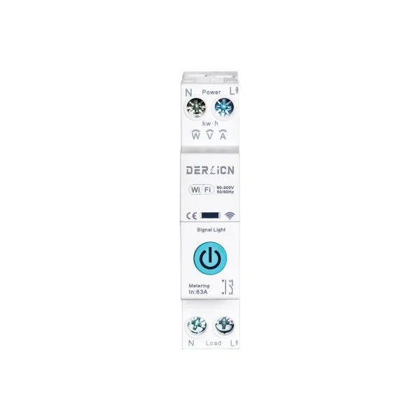 DL-A-WTV WiFi Smart Circuit Breaker With Metering Function And VA Protection-1