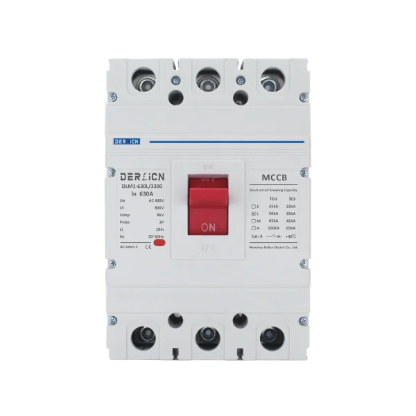 DLM1 Series 630A 3P Moulded Case Circuit Breaker