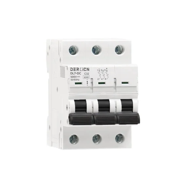 DL7-DC Series DC Miniature Circuit Breaker 3P
