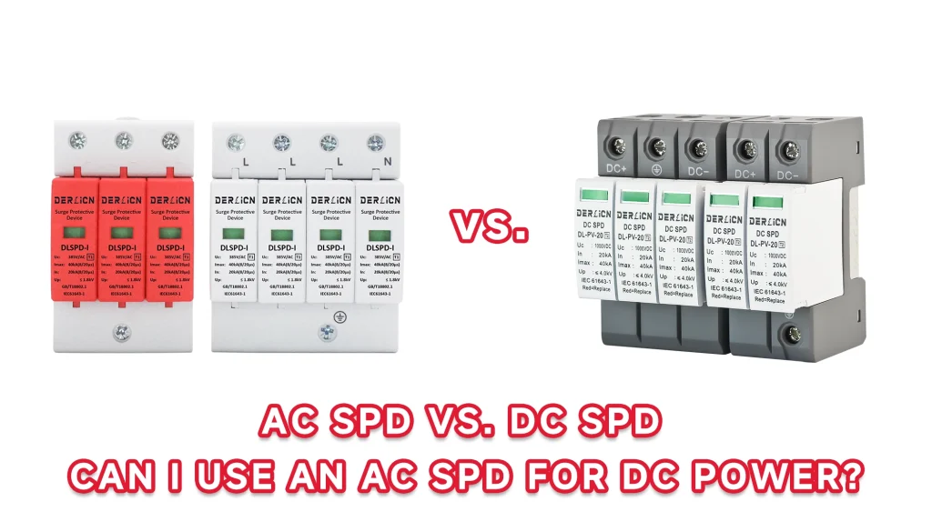 AC SPD vs. DC SPD Can I Use an AC Surge Protector for DC Power
