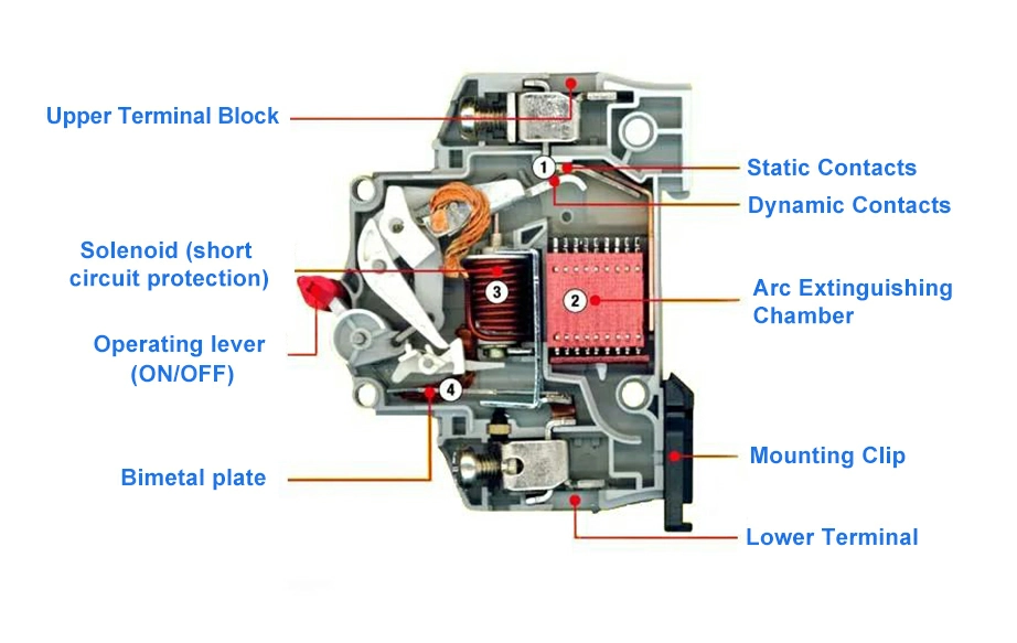 Internal Structure of an MCB