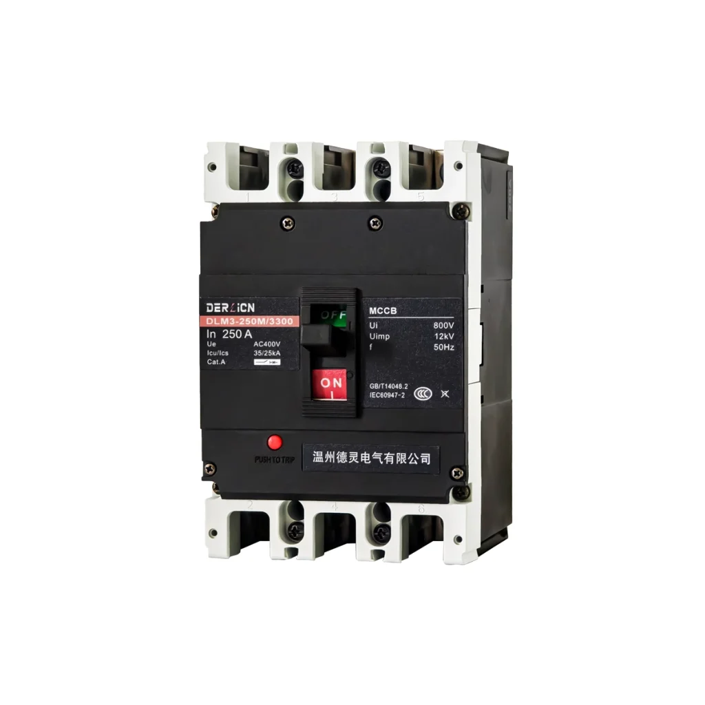 DLM3 Series 3P Molded Case Circuit Breaker DLM3 Series 3P Molded Case Circuit Breaker