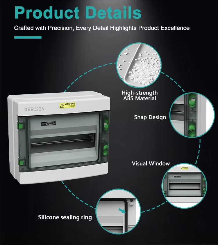 HA 12 Series Waterproof Distribution Box Product Description 3 HA-12 Series Waterproof Distribution Box Product Description-3