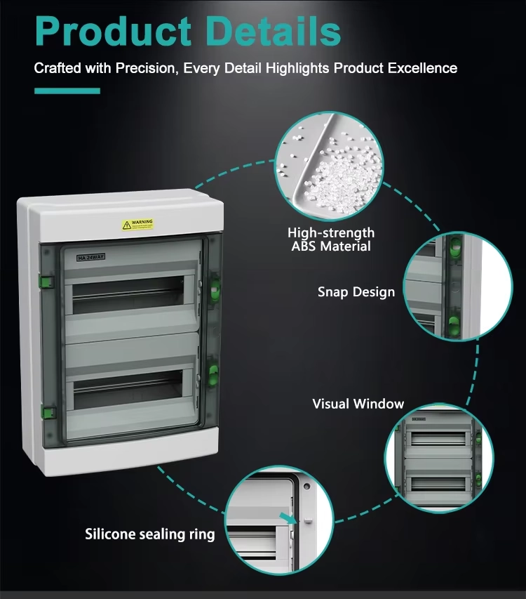 HA 24 Series Waterproof Distribution Box Product Description 3 HA-24 Series Waterproof Distribution Box Product Description-3