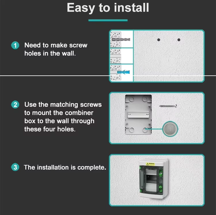 HA 24 Series Waterproof Distribution Box Product Description 6 HA-24 Series Waterproof Distribution Box Product Description-6