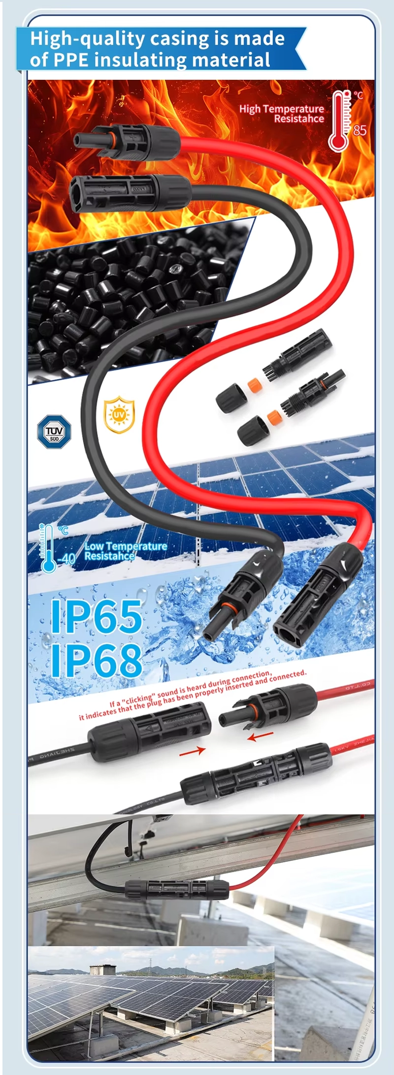MC4 Connector 1500V 30A 45A Product Description 03 MC4-Connector-1500V-30A-45A-Product-Description_03