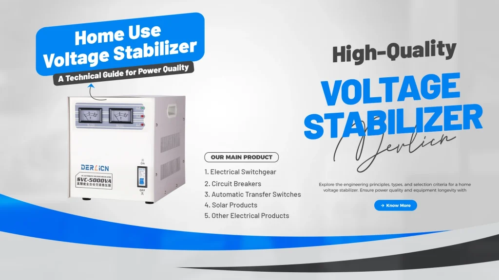 Home Voltage Stabilizer A Technical Guide for Power Quality Home Voltage Stabilizer - A Technical Guide for Power Quality